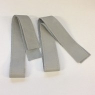 Cuff Bindings (narrow) - Grey Leather